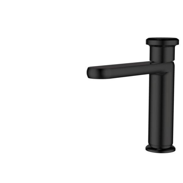 Modern Matte Black Basin Mixer Tap