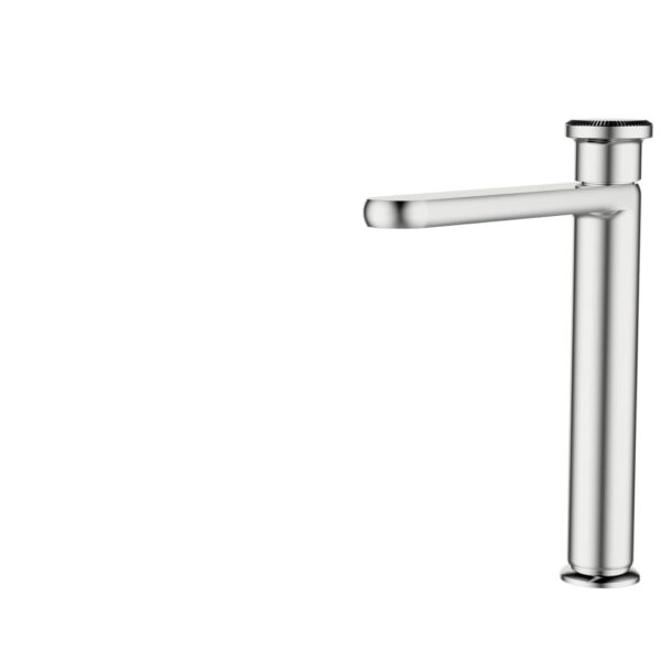 Minimalist High-Spout Single Lever Basin Mixer